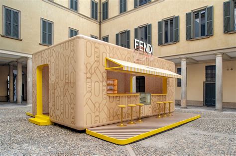 fendi bar design week|Fendi opens Fendi Bar in Milan during Design Week.